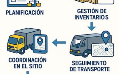 ⚙️ Optimización logística en proyectos de perforación: claves para el éxito